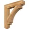 Ekena Millwork Imperial Craftsman Rough Sawn Bracket, Western Red Cedar, 4"W x 24"D x 24"H BKT04X24X24IMP04RWR - alternate 1